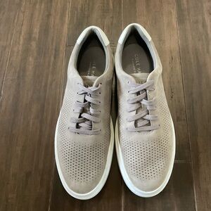 Cole Haan Men Size 11.5 Grandpro Rally Sneakers Ironstone Gray White Nubuck